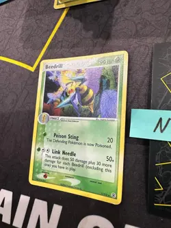 Pokemon Card Beedrill EX FireRed & LeafGreen Holo Rare 1/112 067 💎NM💎 - Image 4