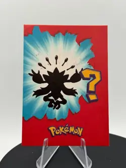 Who's That Pokemon 2025 Pokemon Card Blastoise #9 NON-TCG - Image 2