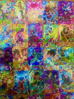 Dragon Ball Heroes Japanese Card Lot x42 | 3 Star Cards | Bandai | Used - Image 3