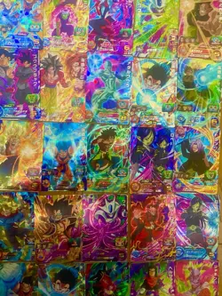 Dragon Ball Heroes Japanese Card Lot x42 | 3 Star Cards | Bandai | Used - Image 4