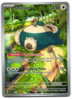 Snorlax 051 - Scarlet & Violet Promo Pokemon TCG - M/LP Card - Image 1