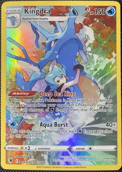 Kingdra TG03/TG30 Swsh10: Astral Radiance Trainer Gallery Holo - Pokemon Card - Image 1