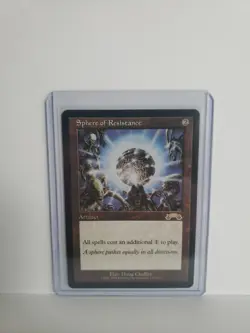 Sphere of Resistance Card Exodus Excellent Condition Magic Gathering MTG - Image 1