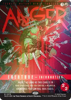 🌟 Anger FOIL MTG TMNT Secret Lair 🌟 - Image 2