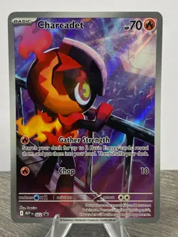 Pokemon TCG Charcadet ETB PROMO Phantasmal Flames 022 Black Star Promo - Image 1
