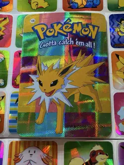 Pokemon 151 Vintage Pocket Monsters Vending HOLO Prism Sticker 2000 Nintendo - Image 3