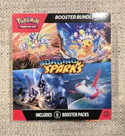 Pokemon TCG: S&V Surging Sparks Factory Sealed Booster Bundle Box - Image 1