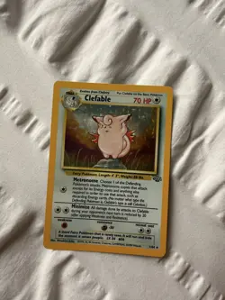 Pokemon Base Set Clefairy 5/102 Rare Holo Unlimited - Image 1