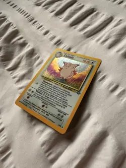Pokemon Base Set Clefairy 5/102 Rare Holo Unlimited - Image 2