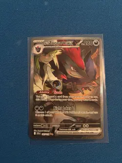 Pokemon TCG Journey Together Special Illustration Rare N's Zoroark EX 185/159 - Image 1
