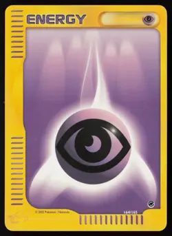 Pokemon Vintage Psychic Energy 164/165 Expedition Non-Holo - HP / DMG - Image 1