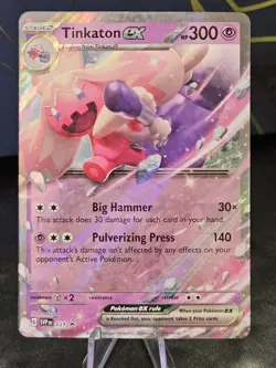 Tinkaton ex 031 Sv: Scarlet & Violet Promo Holo Black Star Promo Pokemon TCG NM - Image 1