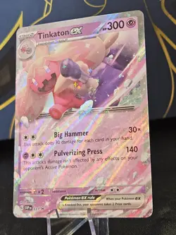 Tinkaton ex 031 Sv: Scarlet & Violet Promo Holo Black Star Promo Pokemon TCG NM - Image 2