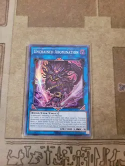 YUGIOH UNCHAINED ABOMINATION OP22-EN006 SUPER UNLIMITED ED NM - Image 1