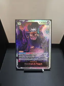 Marshall D Teach OP-09 SR | One Piece TCG: The Best Vol. 2 English - Foil NM - Image 1