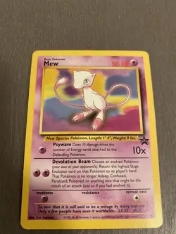 Mew - Black Star Promo - #8 - LP - Collectible - Pokemon Card - Image 1