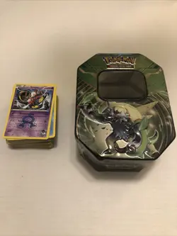 2010’s Pokemon Cards LOT of 101 and Pokemon Card Tin ~ Pre-owned - Image 1