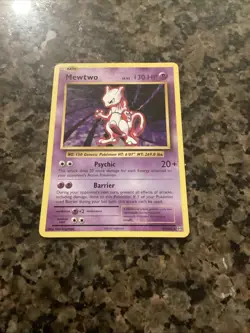 Pokemon TCG Mewtwo Basic HP 130 51/108 2016 Rare Card - Image 1