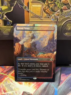 Steam Vents (Borderless) Lorwyn Eclipsed Foil NM - Image 1
