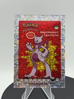 Who's That Pokemon 2025 Pokemon Card Mega Mewtwo X NON-TCG - Image 1