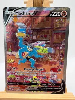 Pokemon Astral Radiance - 172/189 Machamp V - Ultra Rare - LP (Read Description) - Image 1