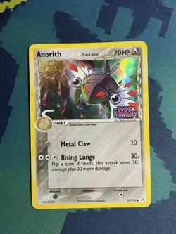 Anorith 57/110 Delta Species Reverse Holo Stamped EX Holon Phantoms Pokemon HP - Image 2