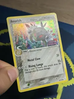 Anorith 57/110 Delta Species Reverse Holo Stamped EX Holon Phantoms Pokemon HP - Image 4