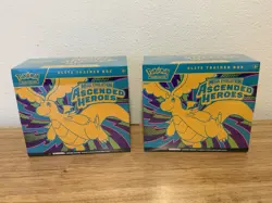 Pokemon Mega Evolutions Ascended Heroes Elite Trainer Box Lot of 2 - Image 1