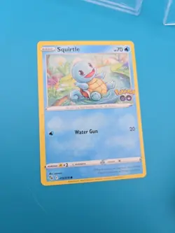 #015/078 Squirtle Normal Common - Pokemon Go NM - Image 1