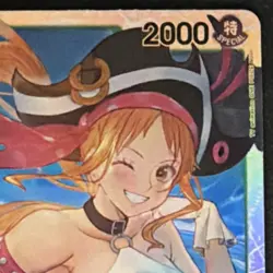 Nami OP14-031 SR Blocker Full Art Holo 2000 Power One Piece CCG English - Image 3