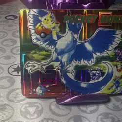 Rare Vintage Vending Prism 1999 Holo Articuno #16 Pokemon Sticker/Card - Image 2