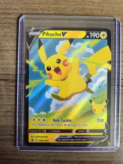 Pikachu V SWSH143 SWSH: Sword & Shield Promo Cards Holo - Image 1