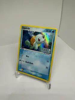 Pokemon TCG Crystal Guardians Squirtle Card 63/100 Stamped Reverse Holo - Image 2