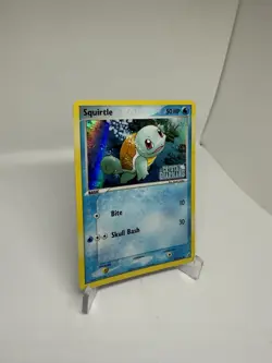 Pokemon TCG Crystal Guardians Squirtle Card 63/100 Stamped Reverse Holo - Image 3