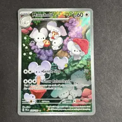 MAUSHOLD 226/193 Illustration Rare Paldea Evolved Pokemon TCG card - Image 1