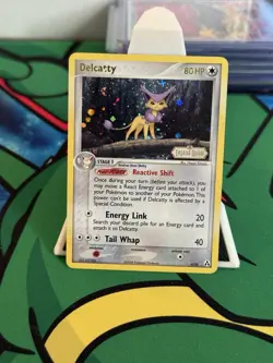 Pokemon Card - Delcatty Legend Maker 4/92 Reverse Holo Stamped - Image 1