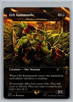 Ork Kommando 1025 Magic Gathering Secret Lair MTG Warhammer 40k Parente Art - Image 1