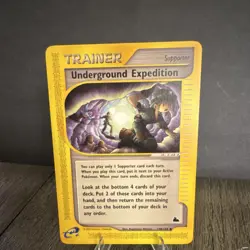 Pokemon Underground Expedition 140/144 Skyridge Regular Uncommon Trainer Himeno - Image 1