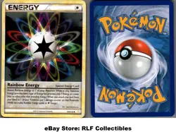 2010 Pokemon, Heartgold & Soulsilver, #104/123 Rainbow Energy, Uncommon - Image 1
