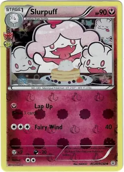 LP Pokemon TCG Radiant Collection Slurpuff Uncommon Holo - Image 1