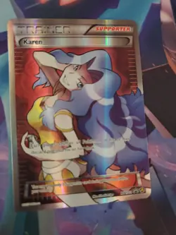 Karen - a XY177A Alternate Art Holo awesome condition. Pokemon - Image 1
