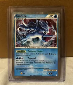 Suicune SL11 - Shiny Rare Holo Call of Legends (CL) Pokemon Trading Card - Image 1
