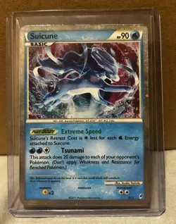 Suicune SL11 - Shiny Rare Holo Call of Legends (CL) Pokemon Trading Card - Image 2