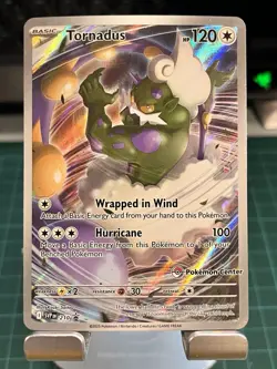 Tornadus 210 Pokemon Center Exclusive Scarlet & Violet Promo - Image 1