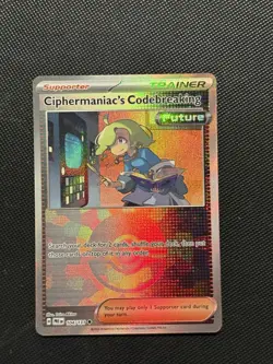 Pokemon Prismatic Evolutions - Ciphermaniac’s Codebreaking - 104/131 - Pokeball - Image 2