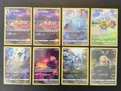 Pokemon TCG Crown Zenith Galarian Gallery Card Lot of 8 NM/M Mew Manaphy Riolu - Image 1