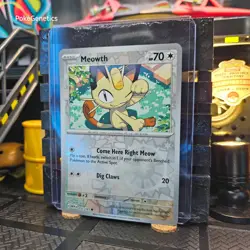 Meowth 151 Reverse Holo Pokemon TCG 052/165 Scarlet & Violet Common - Image 2