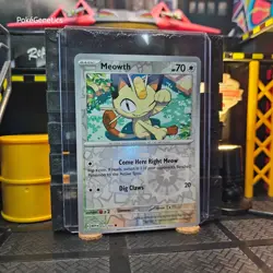 Meowth 151 Reverse Holo Pokemon TCG 052/165 Scarlet & Violet Common - Image 3