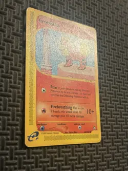 Growlithe - 80/147 Aquapolis 2002 - WOTC Pokemon TCG - Image 2