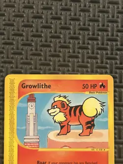 Growlithe - 80/147 Aquapolis 2002 - WOTC Pokemon TCG - Image 4